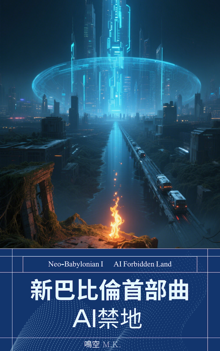 新巴比倫《首部曲 卷一：AI禁地》封面（示意）